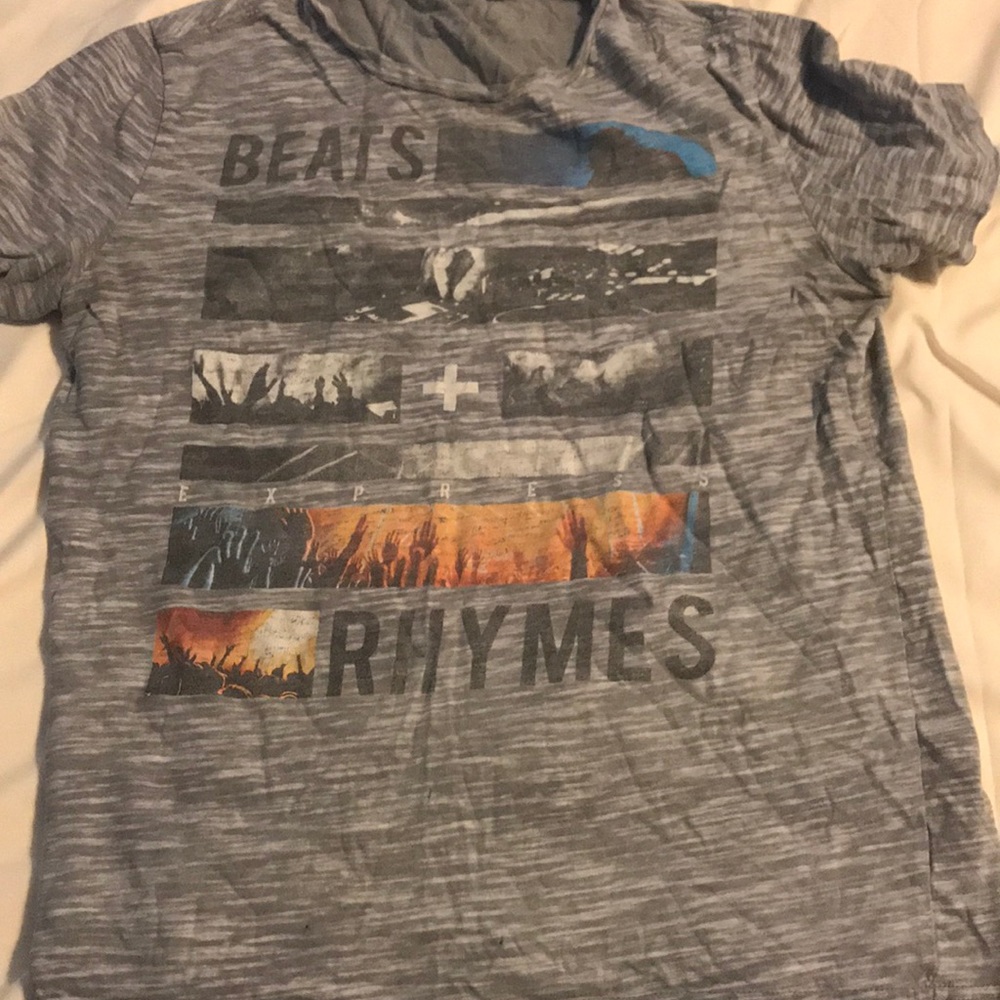 Grey express shirt